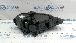 Front left headlight assembly Audi A4 B8 13-16 rest xenon LED, needs polishing, scratches, yellowing LED