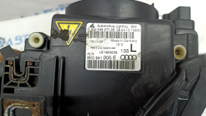 Front left headlight assembly Audi A4 B8 13-16 rest xenon LED, needs polishing, scratches, yellowing LED