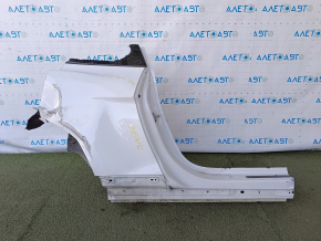 Metal body sill, right, Ford Mustang mk6 15-23 coupe, sawn off, white, bumps