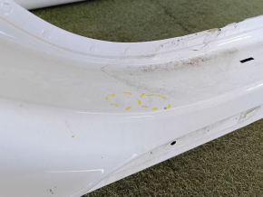 Metal body sill, right, Ford Mustang mk6 15-23 coupe, sawn off, white, bumps
