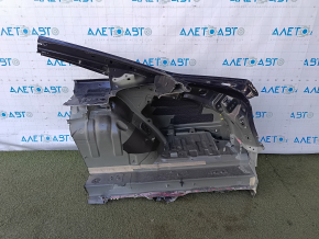 Quarter wing rear right Audi A6 C8 19-25 without sunset, blue, pokes