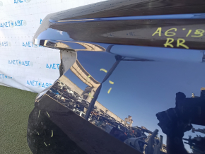 Quarter wing rear right Audi A6 C8 19-25 without sunset, blue, pokes