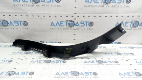 Inner rear right door sill trim Audi A4 B8 08-16 sedan, black, scratches
