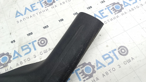 Inner rear right door sill trim Audi A4 B8 08-16 sedan, black, scratches