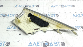 Left rear pillar trim for Audi A4 B8 13-16 rest sedan, light gray, dry-cleanable