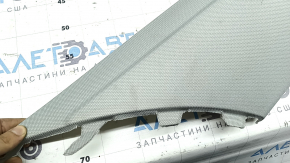 Left rear pillar trim for Audi A4 B8 13-16 rest sedan, light gray, dry-cleanable