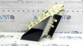 Right rear window trim panel for Audi A4 B8 13-16 restyling sedan, light gray, dry-cleanable