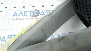 Right rear window trim panel for Audi A4 B8 13-16 restyling sedan, light gray, dry-cleanable