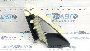 Left rear window trim panel for Audi A4 B8 13-16 rest sedan, light gray, dry-cleanable