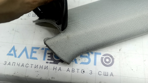 Left rear window trim panel for Audi A4 B8 13-16 rest sedan, light gray, dry-cleanable