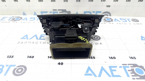 Air duct deflector for the center console of the Audi A4 B8 13-16 rest black, scratches