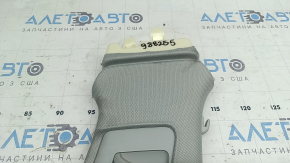 Upper right center pillar trim, Audi A4 B8 13-16 rest, gray sedan, dry-cleanable