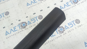 Inner door sill trim, front right, Audi A4 B8 08-16 sedan, black, worn