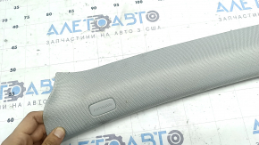 Upper left front pillar trim for Audi A4 B8 13-16 restyling sedan, gray, for dry cleaning