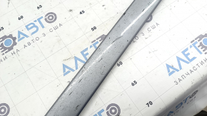 Right threshold molding Audi A4 B8 08-16 silver, worn
