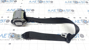 Rear right seat belt with squib for Audi A4 B8 08-16, black, shot