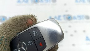 Key smart Mercedes X167 GLS 450 580 20-26 4 buttons, pokes, worn