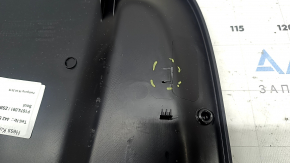 Rear driver's seat cover for Audi A4 B8 08-16, black, broken fasteners, broken fasteners