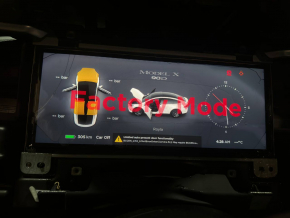 Tesla Model S 12-20 64k Instrument Cluster, Display Leaking