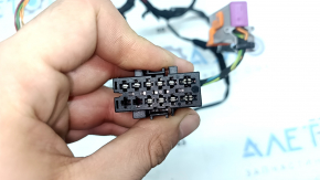 Wiring for the driver's seat cushion of the Audi A4 B8 08-16, electrical, heated