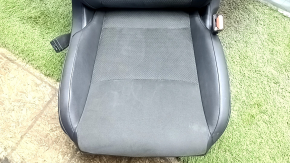 Passenger seat Nissan Ariya 23-26 with airbag, electric, heated, black leatherette with Alcantara insert