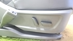 Passenger seat Nissan Ariya 23-26 with airbag, electric, heated, black leatherette with Alcantara insert