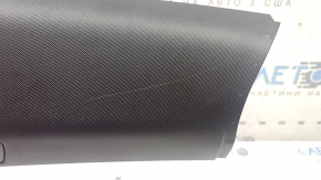 Rear pillar trim, front right window, BMW X3 G01 18-24, black, with plug, scratches
