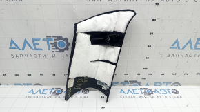 Rear pillar trim, front right window, BMW X3 G01 18-24, black, with plug, scratches