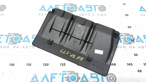 Air duct trim in the floor, front right Mercedes X167 GLS 450 20-26, dark gray