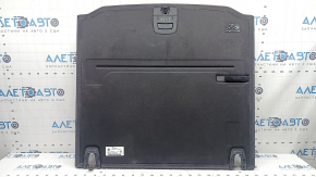 BMW X3 G01 18-21 trunk floor for rails, with fasteners and handle, black, broken fastener, scratches