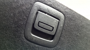 BMW X3 G01 18-21 trunk floor for rails, with fasteners and handle, black, broken fastener, scratches