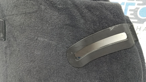 Left front arch trim for BMW X3 G01 18-21, mechanical, with hook and rubber, black, scratches