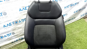 Driver's seat Nissan Ariya 23-26 with airbag, electric, heated, black leatherette with Alcantara insert