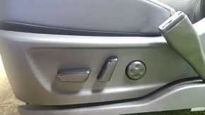 Driver's seat Nissan Ariya 23-26 with airbag, electric, heated, black leatherette with Alcantara insert