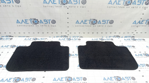 Set of floor mats fabric BMW X3 G01 18-21 black