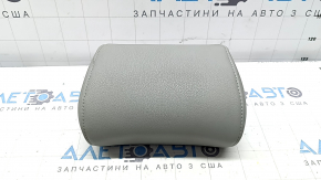 Headrest 2nd row central Audi A4 B8 08-16 gray leather with gray stitching