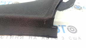 Upper left front pillar trim BMW X3 G01 18-24 black, with plug, scratches