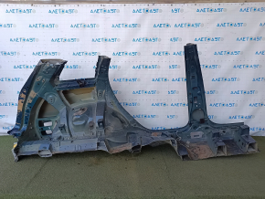Quarter wing rear left Audi Q7 16-26 sawed off, with central pillar, blue