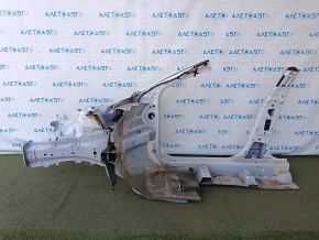 Front right quarter panel for Ford Fusion mk5 13-16 with bracket, with central pillar, white