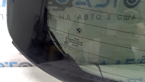 Rear window of the trunk door of BMW X3 G01 18-24 tinted, heating wire is torn off