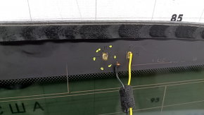 Rear window of the trunk door of BMW X3 G01 18-24 tinted, heating wire is torn off