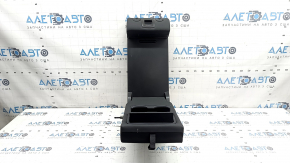Rear seat backrest, 2nd row, central, BMW X3 G01 18-21, black leatherette, with armrest, dry-cleanable