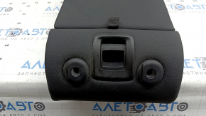 Rear seat backrest, 2nd row, central, BMW X3 G01 18-21, black leatherette, with armrest, dry-cleanable