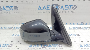 Right side mirror assembly BMW X3 G01 18-22 5 pins, turn signal, auto-dimming, BSM, graphite, moisture under the turn signal glass, chip on the turn signal glass, does not lock
