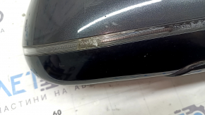 Right side mirror assembly BMW X3 G01 18-22 5 pins, turn signal, auto-dimming, BSM, graphite, moisture under the turn signal glass, chip on the turn signal glass, does not lock