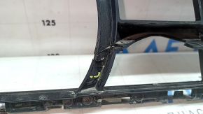 Lower grille of the front bumper BMW X5 G05 19-23 under the radar, cracks, missing fragments