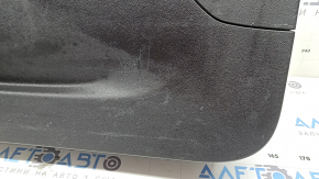 Lower trunk door trim BMW X3 G01 18-24 black, without 1 plug, scratches