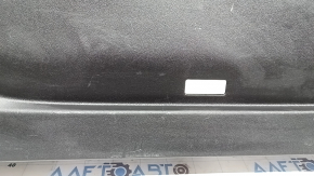 Lower trunk door trim BMW X3 G01 18-24 black, without 1 plug, scratches
