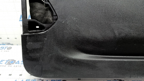 Lower trunk door trim BMW X3 G01 18-24 black, without 1 plug, scratches