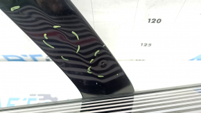 Left rear window molding BMW X5 G05 19-26 gloss black, butt